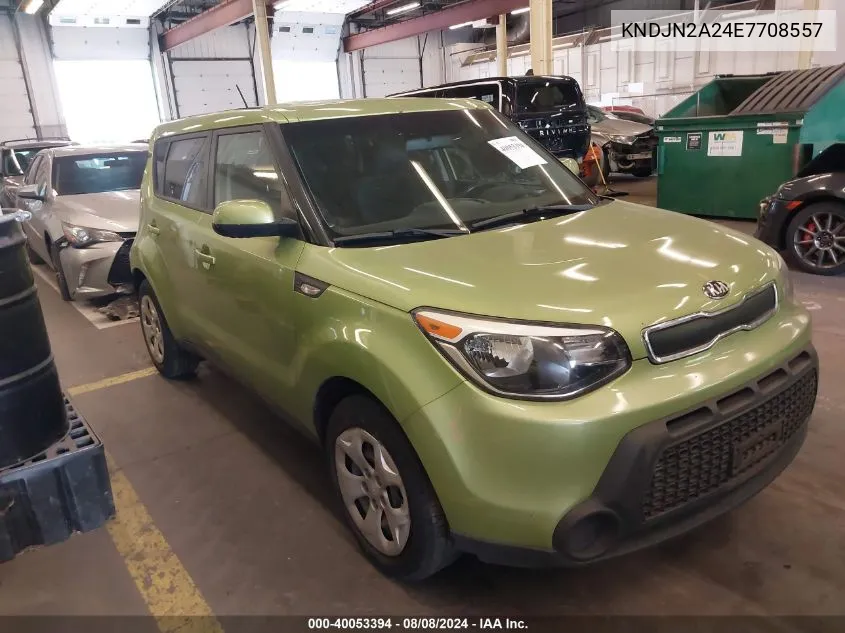 KNDJN2A24E7708557 2014 Kia Soul