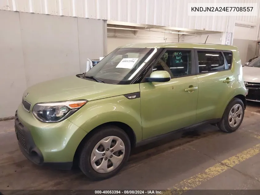 KNDJN2A24E7708557 2014 Kia Soul