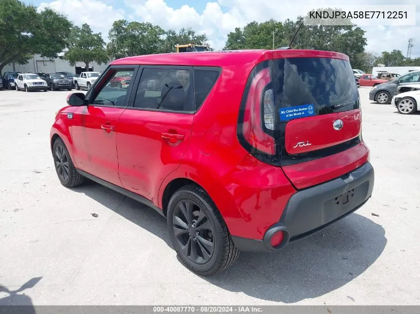 KNDJP3A58E7712251 2014 Kia Soul +