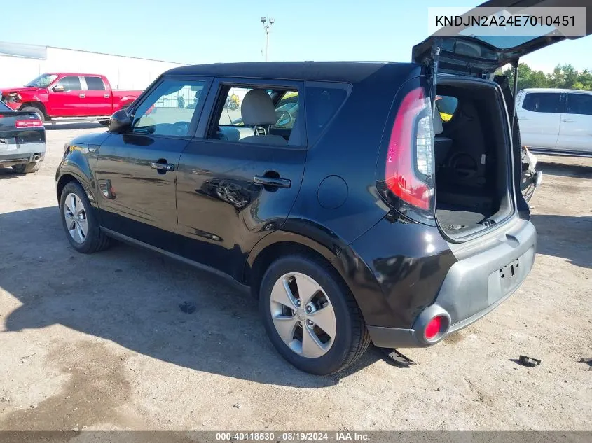 KNDJN2A24E7010451 2014 Kia Soul