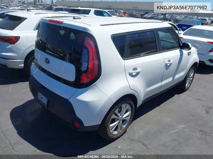 KNDJP3A56E7077952 2014 Kia Soul +