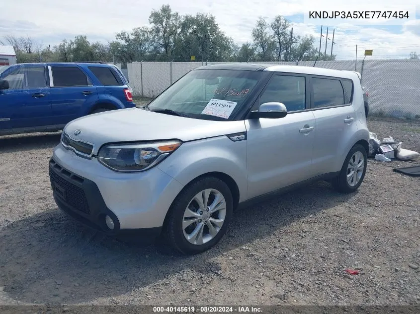 KNDJP3A5XE7747454 2014 Kia Soul +