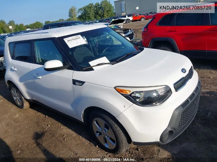 2014 Kia Soul VIN: KNDJN2A26E7085720 Lot: 40156695