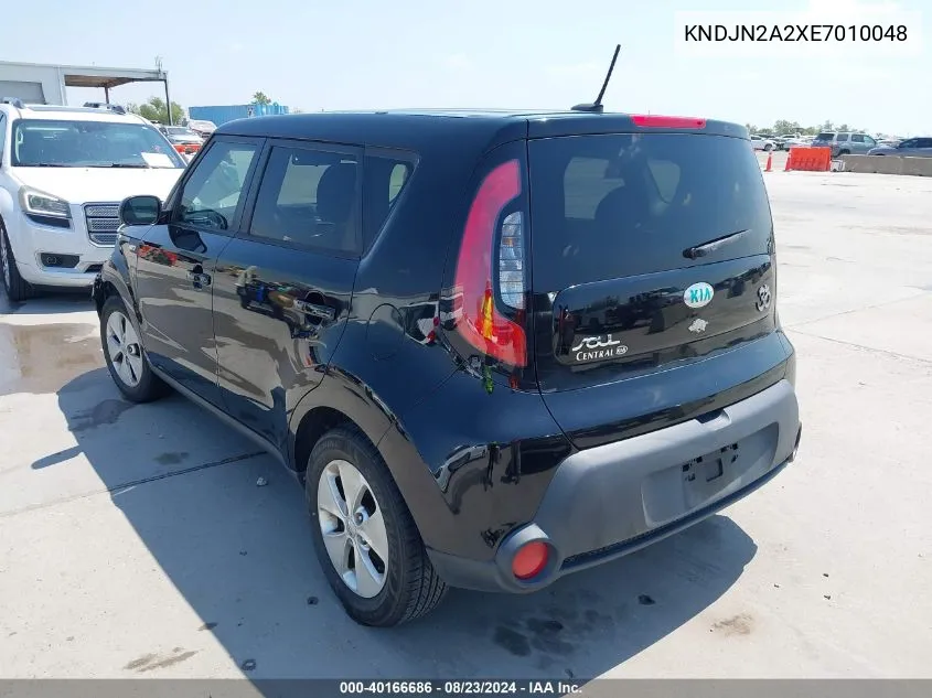 KNDJN2A2XE7010048 2014 Kia Soul