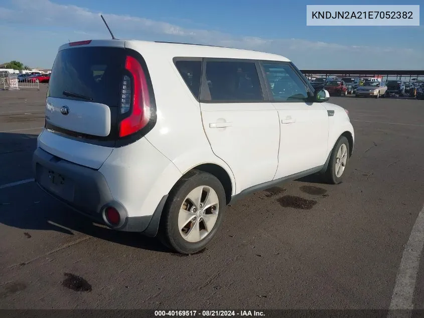 2014 Kia Soul VIN: KNDJN2A21E7052382 Lot: 40169517