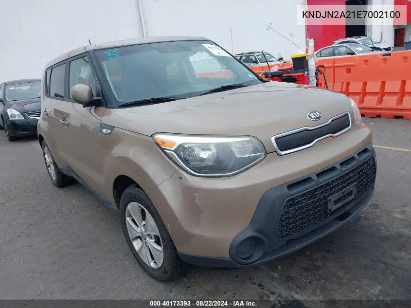 KNDJN2A21E7002100 2014 Kia Soul