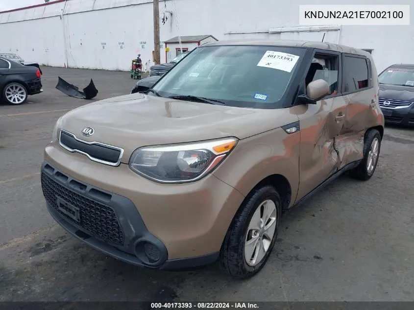 KNDJN2A21E7002100 2014 Kia Soul