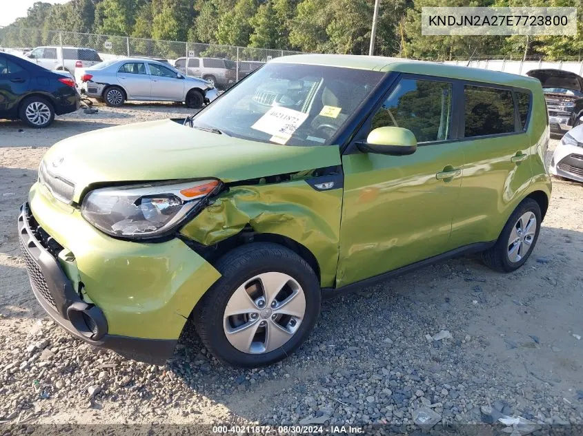 KNDJN2A27E7723800 2014 Kia Soul