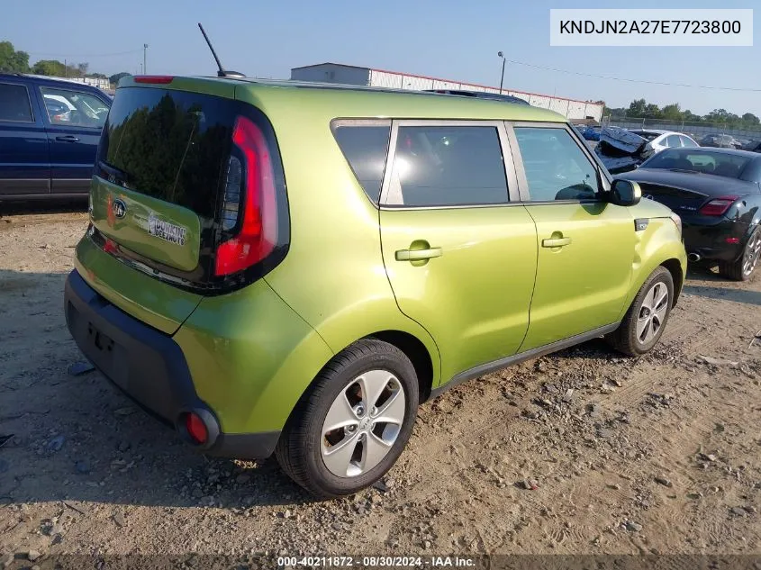 KNDJN2A27E7723800 2014 Kia Soul