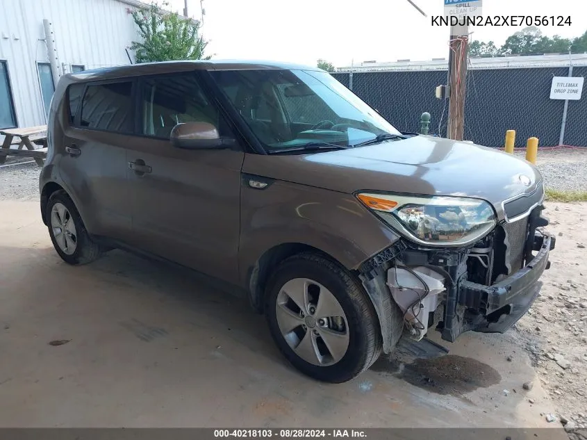 KNDJN2A2XE7056124 2014 Kia Soul