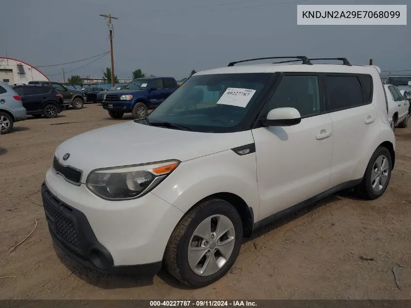 2014 Kia Soul VIN: KNDJN2A29E7068099 Lot: 40227787