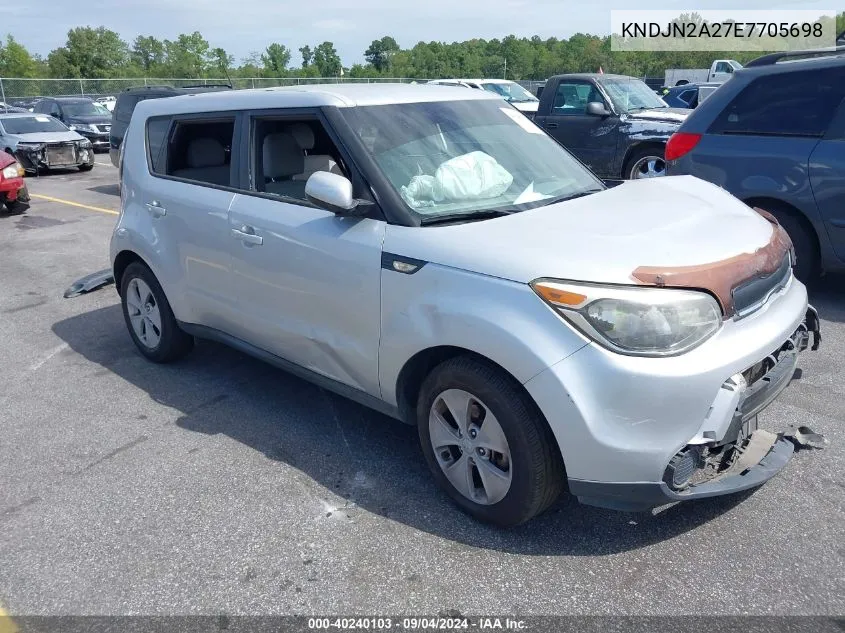 KNDJN2A27E7705698 2014 Kia Soul