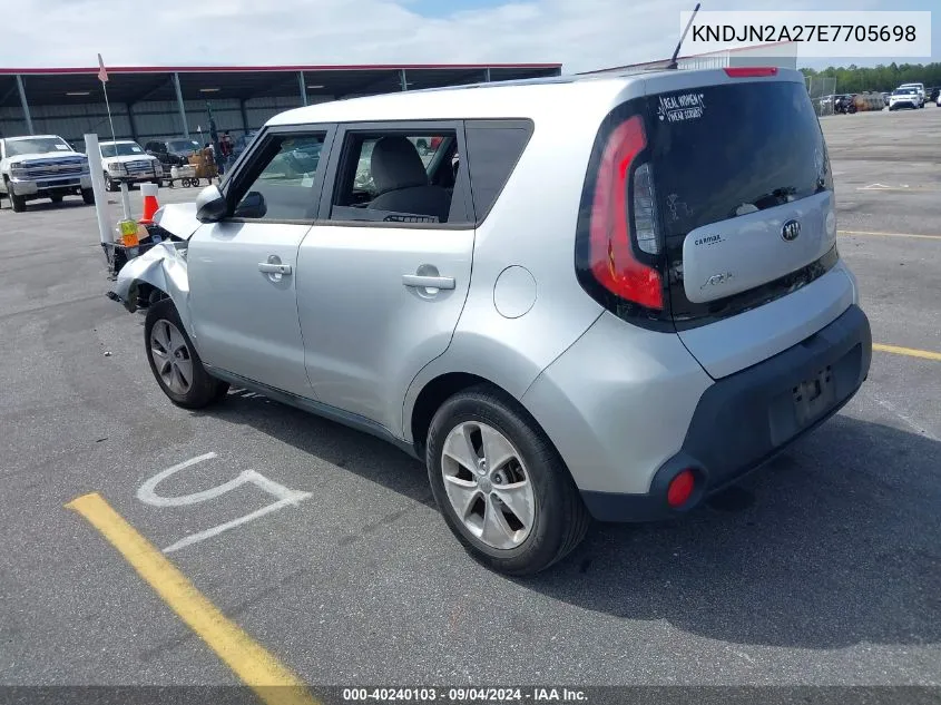 KNDJN2A27E7705698 2014 Kia Soul