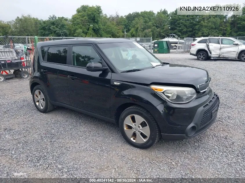 KNDJN2A2XE7110926 2014 Kia Soul