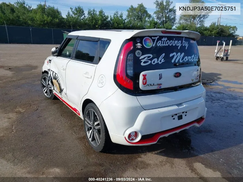 KNDJP3A50E7025751 2014 Kia Soul +