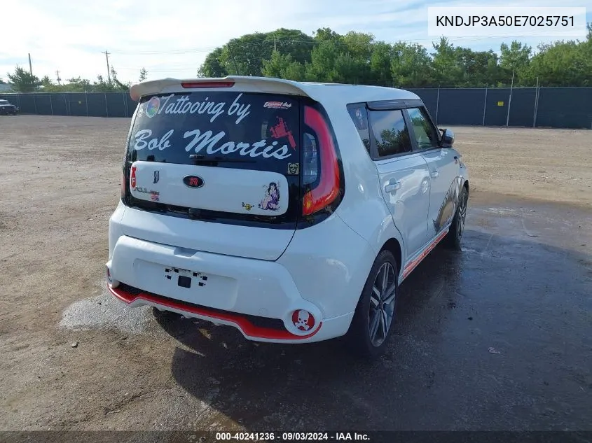 KNDJP3A50E7025751 2014 Kia Soul +