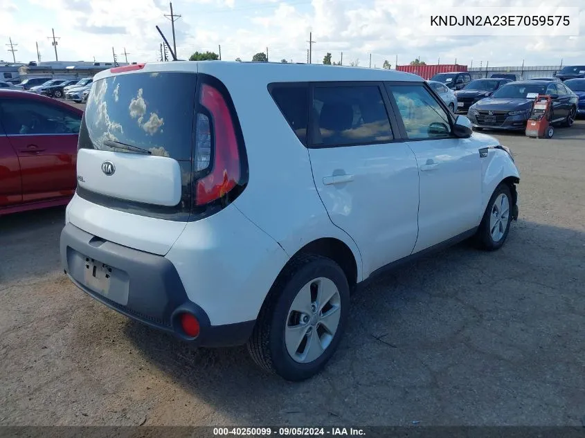 KNDJN2A23E7059575 2014 Kia Soul