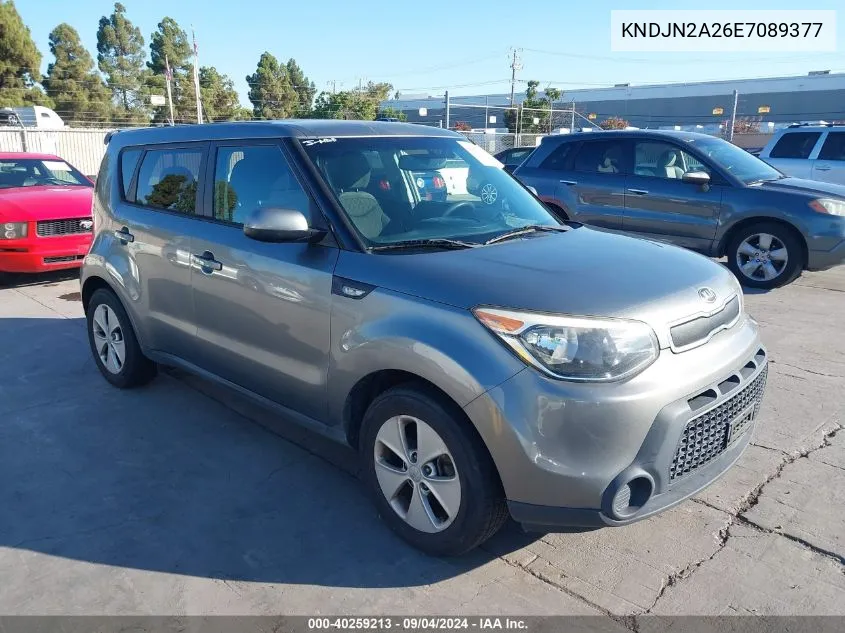 KNDJN2A26E7089377 2014 Kia Soul