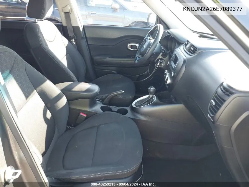 KNDJN2A26E7089377 2014 Kia Soul