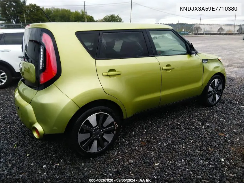 2014 Kia Soul ! VIN: KNDJX3A59E7710380 Lot: 40267020