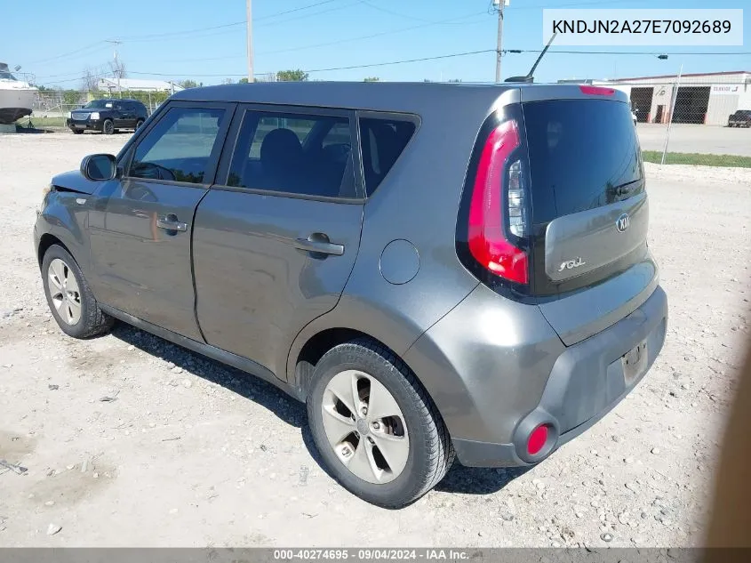 KNDJN2A27E7092689 2014 Kia Soul