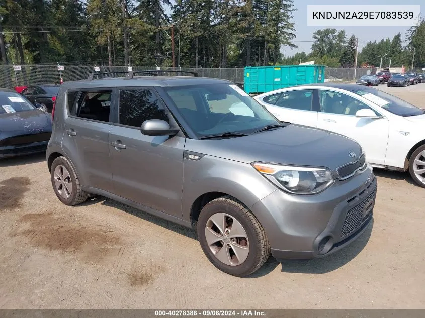 2014 Kia Soul VIN: KNDJN2A29E7083539 Lot: 40278386