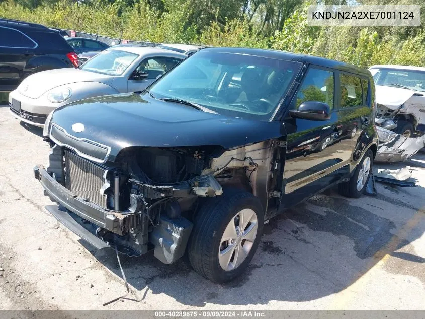 KNDJN2A2XE7001124 2014 Kia Soul