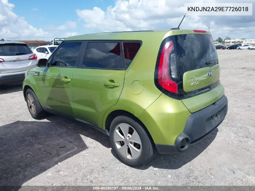 KNDJN2A29E7726018 2014 Kia Soul