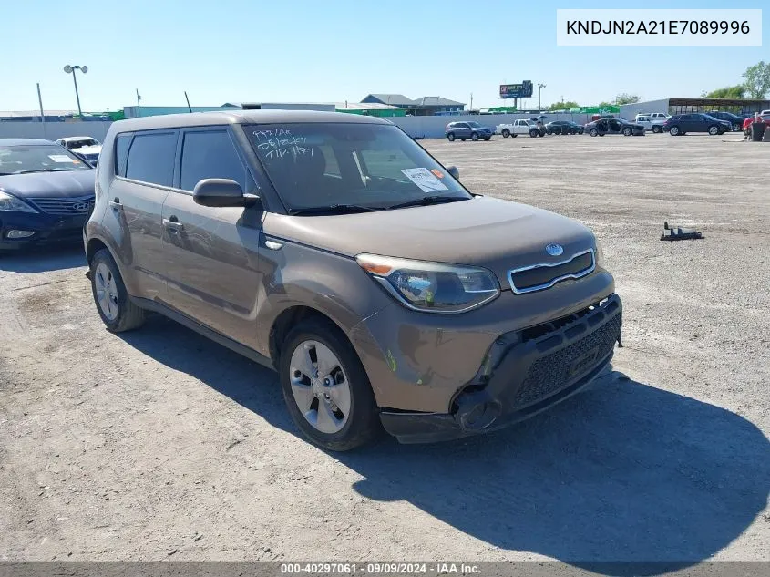 2014 Kia Soul VIN: KNDJN2A21E7089996 Lot: 40297061