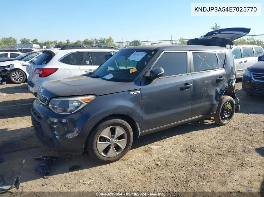 KNDJP3A54E7025770 2014 Kia Soul +