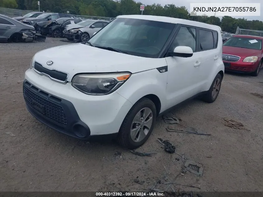 KNDJN2A27E7055786 2014 Kia Soul