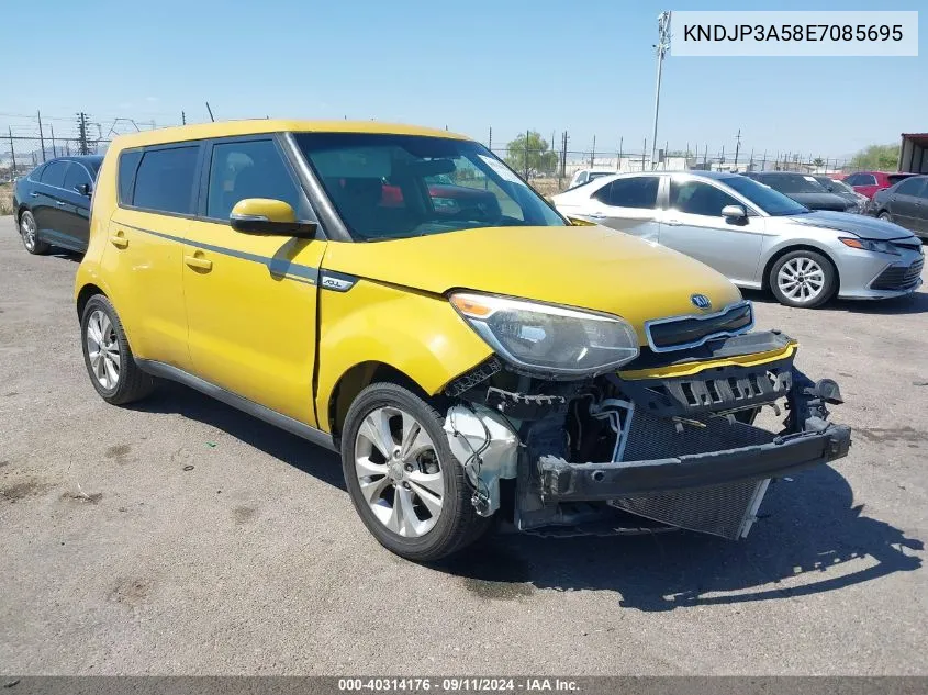 2014 Kia Soul + VIN: KNDJP3A58E7085695 Lot: 40314176