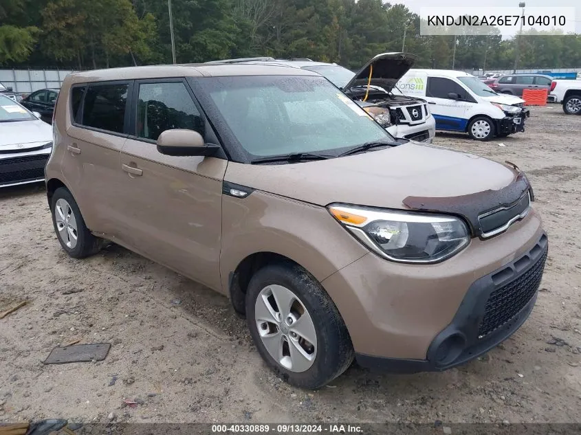 KNDJN2A26E7104010 2014 Kia Soul