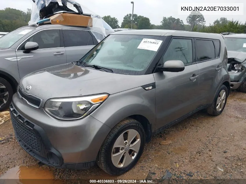 KNDJN2A20E7033001 2014 Kia Soul