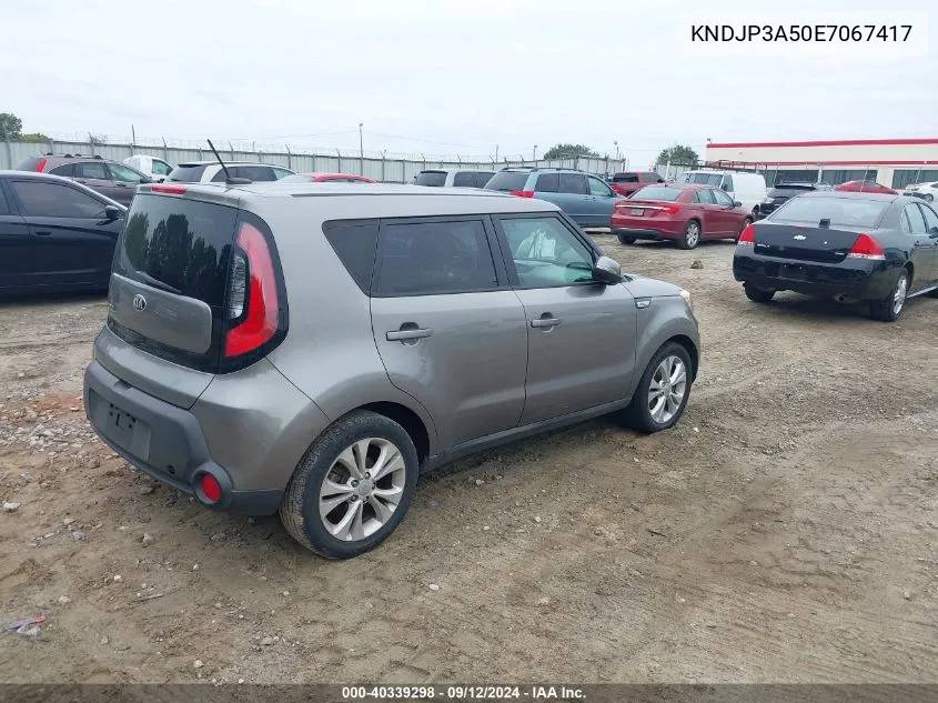 KNDJP3A50E7067417 2014 Kia Soul +