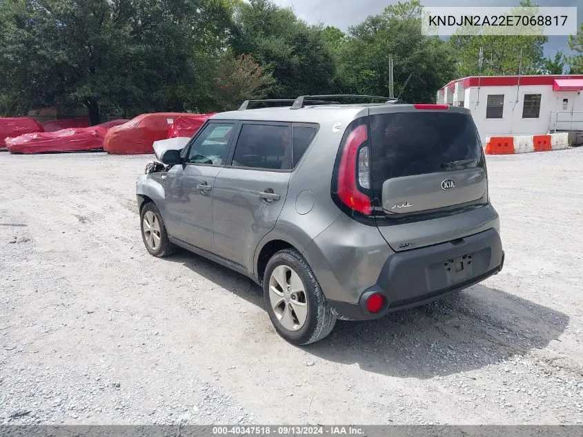 KNDJN2A22E7068817 2014 Kia Soul