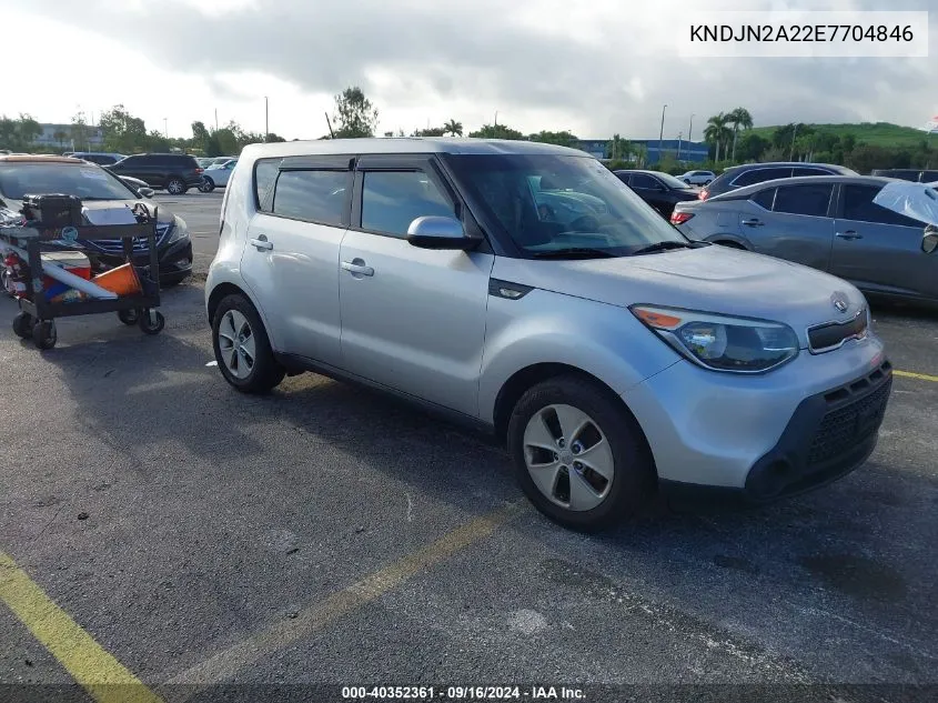 KNDJN2A22E7704846 2014 Kia Soul