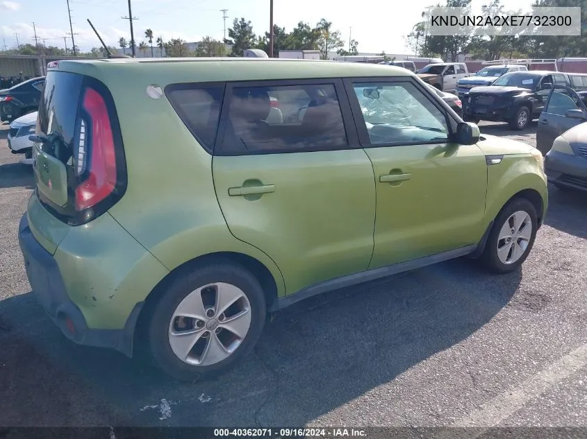 KNDJN2A2XE7732300 2014 Kia Soul