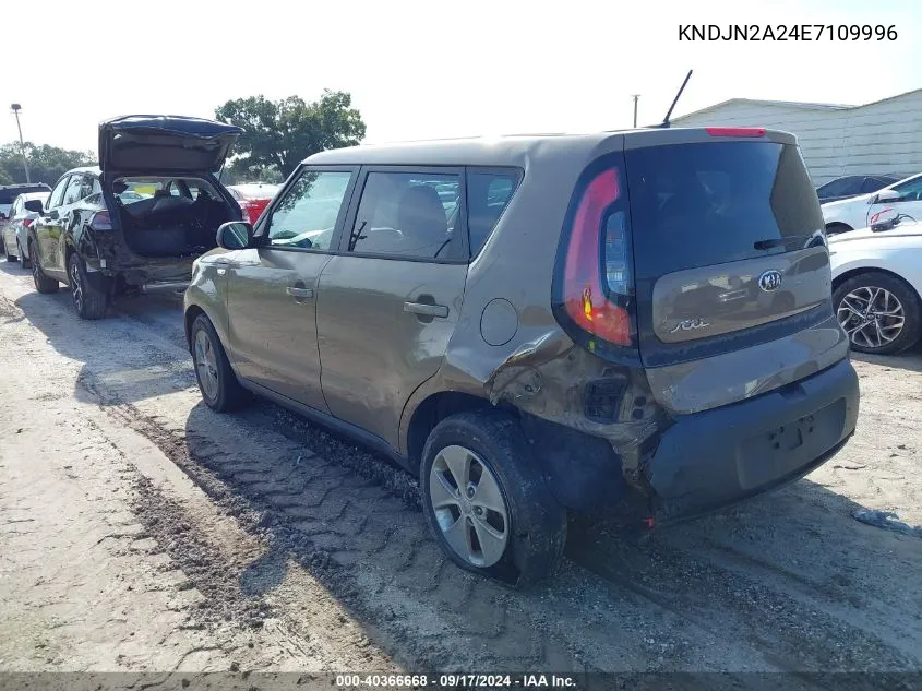 KNDJN2A24E7109996 2014 Kia Soul