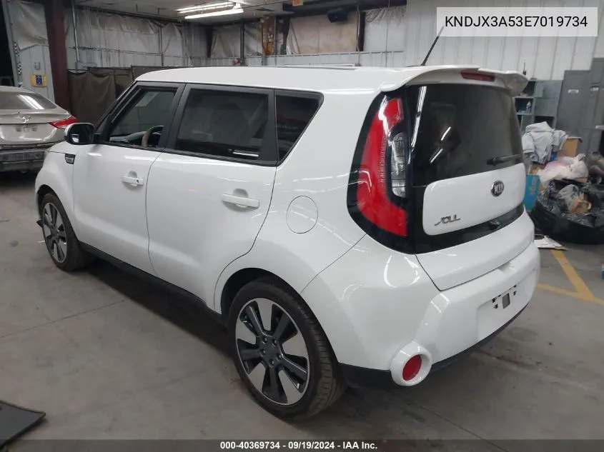 2014 Kia Soul ! VIN: KNDJX3A53E7019734 Lot: 40369734