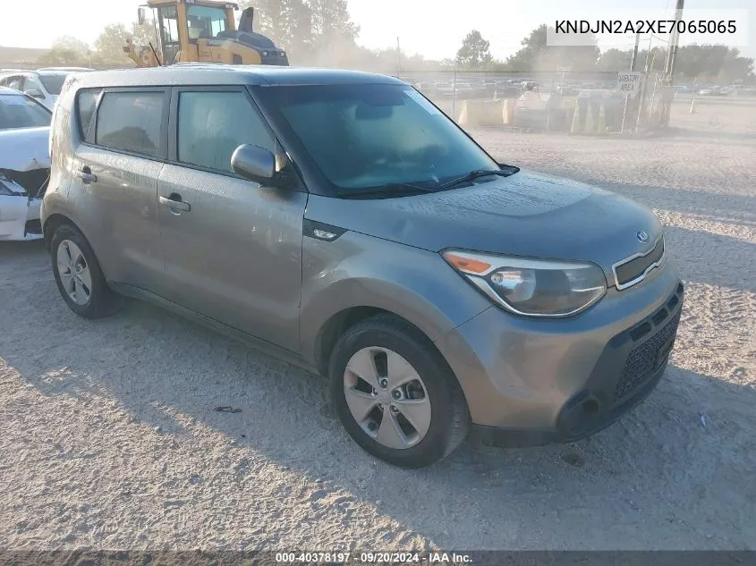 2014 Kia Soul VIN: KNDJN2A2XE7065065 Lot: 40378197