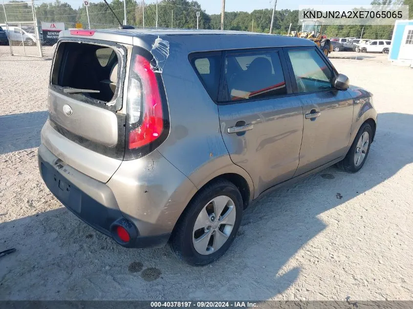 KNDJN2A2XE7065065 2014 Kia Soul