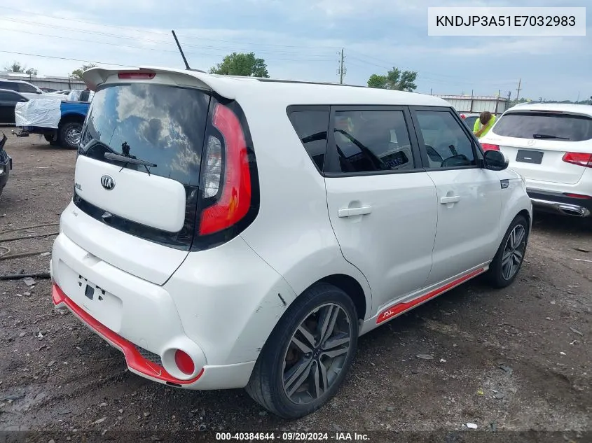 KNDJP3A51E7032983 2014 Kia Soul +