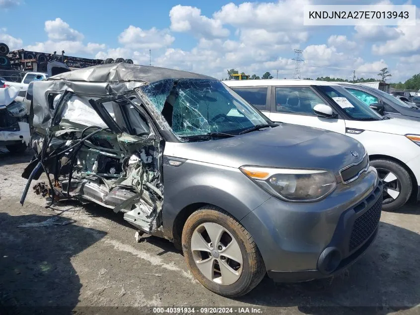 KNDJN2A27E7013943 2014 Kia Soul