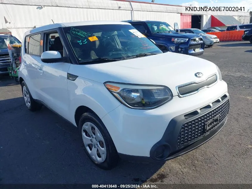 KNDJN2A20E7002041 2014 Kia Soul