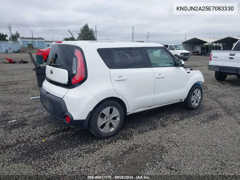 2014 Kia Soul VIN: KNDJN2A25E7083330 Lot: 40417170