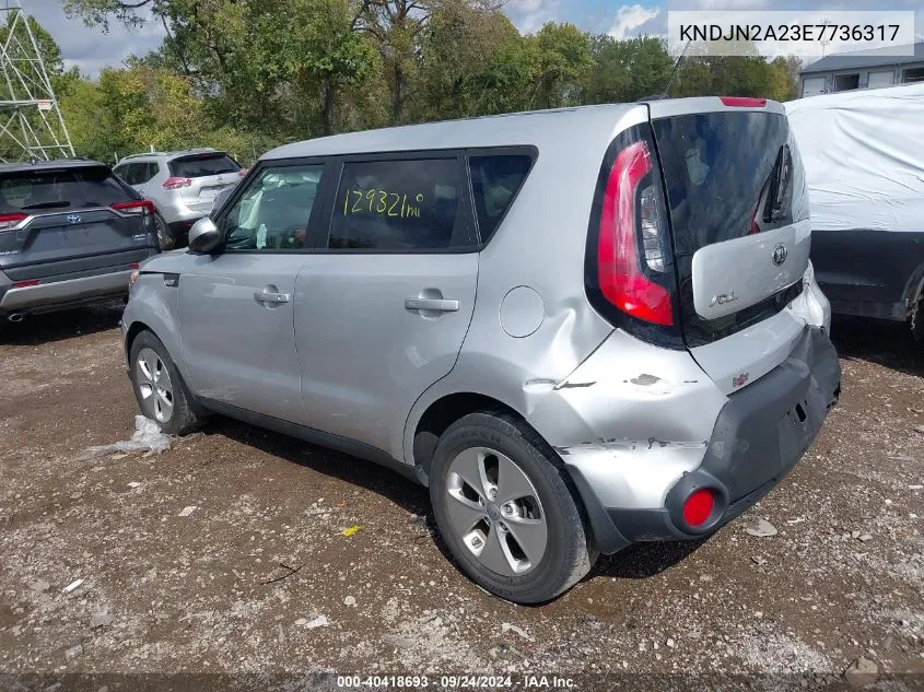 KNDJN2A23E7736317 2014 Kia Soul