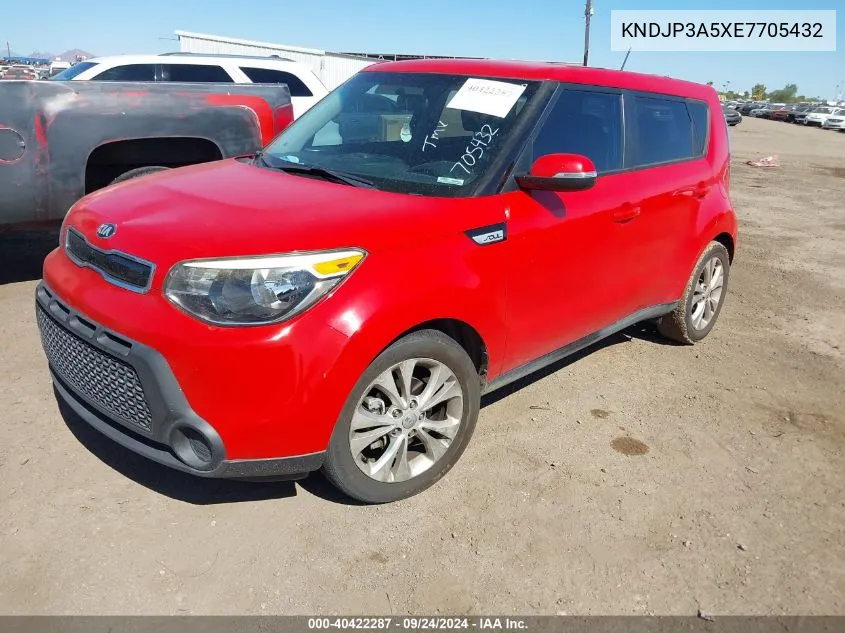 KNDJP3A5XE7705432 2014 Kia Soul +