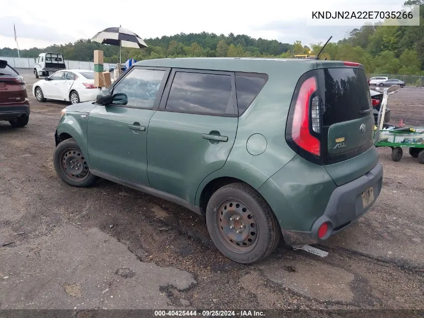 KNDJN2A22E7035266 2014 Kia Soul