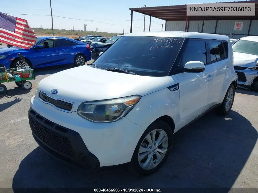 2014 Kia Soul + VIN: KNDJP3A59E7036053 Lot: 40456556